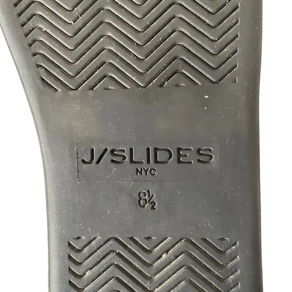 J Slides Suede Boots‎ Size 8.5 Faux Fur Lining Platform Indie Grunge Winter
